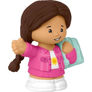 Fisher-Price Little People Backpack Girl Character Figure for Toddlers & Kids - 1 of 4