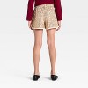 Girls' Pull-On Sequin Shorts - Cat & Jack™ Black - 2 of 3
