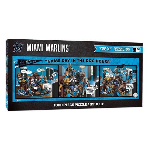 NFL Miami Dolphins Game Day at the Zoo 500pc Puzzle