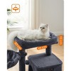 Feandrea Cat Tree, Small Cat Tower, Cat Condo, Kitten Activity Center with Scratching Post, Basket, Cave - 4 of 4
