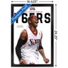 Trends International Allen Iverson - Feature Series 23 Framed Wall Poster Prints - 3 of 4