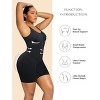 SHAPELLX Butt Lift High Compression Shapewear Bodysuit Fajas Colombianas Shapewear Tummy Control Postsurgery Body Shaper—Black 38 - 3 of 3