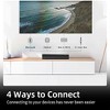 Itopfox 16-inch Cinematic TV Sound Bar with Impactful Bass, Bluetooth Soundbar with Remote, Wall Mountable Speakers for Traditional or Smart TVs - 3 of 4