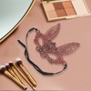 Unique Bargains Lace Long-Ear Bunny Half Face Party Mask 1 Pc - 4 of 4