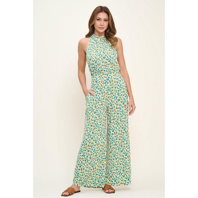 WEST K Women's Nina Halter Neck Jumpsuit