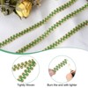 Unique Bargains Polyester Woven Lace Gold Edge Trim Lace Ribbon 1 Pc - 4 of 4