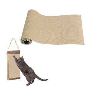 Unique Bargains Self-Adhesive Cat Scratch Mat - 1 of 4
