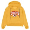 NFL Kansas City Chiefs Women's Hooded Sweatshirt - 2 of 3