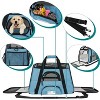 PetAmi Airline Approved Pet Carrier for Cat Dog, Soft Sided Travel Supplies Accessories, Ventilated Carrying Bag Kitten Puppy - 3 of 4