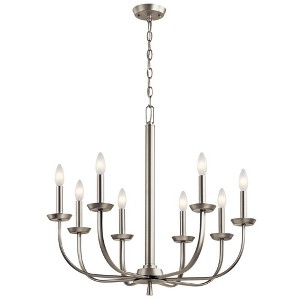 Kennewick™ 9 Light Chandelier Brushed Nickel - 1 of 3