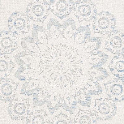 ivory/blue