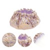 Unique Bargains Reusable Leopards Spots Shower Cap 3 Pcs - 3 of 4