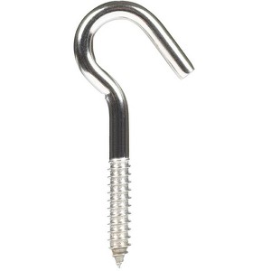 Hampton Small Stainless Steel 4.8125 in. L Clothesline Hook 300 lb 1 pk (Case of 5) - 1 of 1