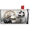Black & White Pumpkins Fall Magnetic Mailbox Cover Primitive Autumn Standard Briarwood Lane - 3 of 3