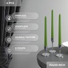 10 inch Taper Candles Set of 4 - Dripless Taper Candles and Unscented Candlesticks - Perfect as Dinner Candles and Household Candles - 3 of 4