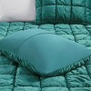 NicBex 2 PCS Velvet Comforter Set with 3D Puff Stitching,Quilt Set with Midweight Down Alternative Comforter&Sham,Machine Washable - 4 of 4