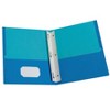 Oxford® Twisted Twin Pocket Folders with Fasteners, Letter Size, Assorted, Pack of 50 - 3 of 3