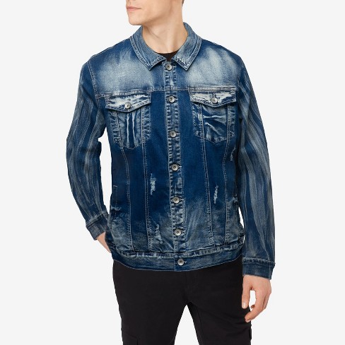 Target distressed sales denim jacket