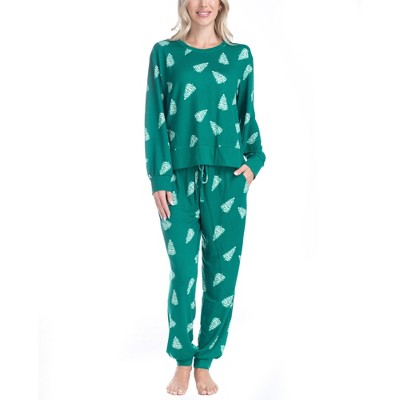 Ocean Pacific Women's Fuzzy Feelings Pajama Set