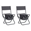 PAGED Outdoor Camping Chair,Portable Folding Camping Chair with Storage Bag for Outdoor Travel Lawn Backyard - 2 of 4