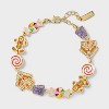 SUGARFIX by BaubleBar Sugar Rush Crush Bracelet - Red/Blue/Orange - 3 of 4
