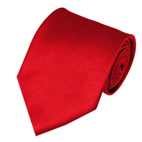 TheDapperTie Men s Red Color Traditional 3.35 Inch Wide And 58 Inch Long Necktie