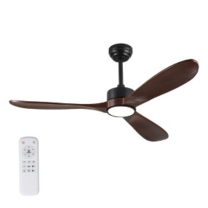 Mlmh & Kngwa 52"W Ceiling Fan with Light - 1 of 4