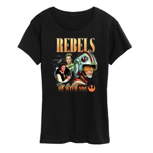 Women's - Star Wars - Rebels Bootleg Short Sleeve Graphic T-Shirt - 1 of 4