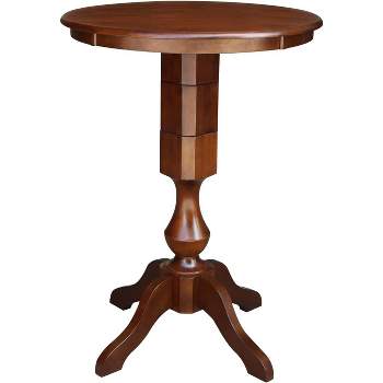 International Concepts 30 inches Round Top Pedestal Table - 40.9 inchesH