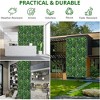 6PCS 20"x20" Artificial Grass Wall Faux Mixed Flowers & Plants Hedge Screen - 3 of 4