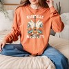Nashville Music City Guitar Grunge - Womens Garment Dyed Long Sleeve - 3 of 3