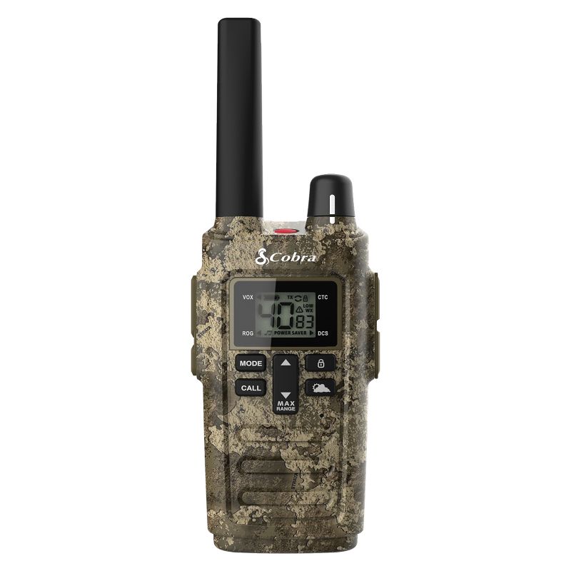 Cobra RX380 32-Mile-Range Weather-Resistant 2-Way Radios, 2 Pack, 2 of 5