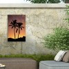 "Two Palms Sunrise" Outdoor Canvas - image 4 of 4