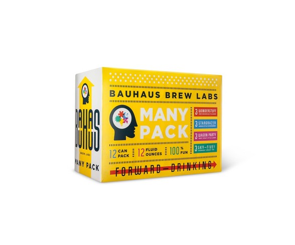 Bauhaus Many Packs Variety Pack - 12pk / 12 fl oz Cans