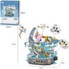 769 Pcs Mini Building Block Set, Shark Bathing DIY Block Toy Kit for Kids - 2 of 4