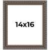 PosterPalooza | Ornate Black Picture Frame - UV Acrylic, Foam Board Backing, Hanging Hardware - 2 of 4