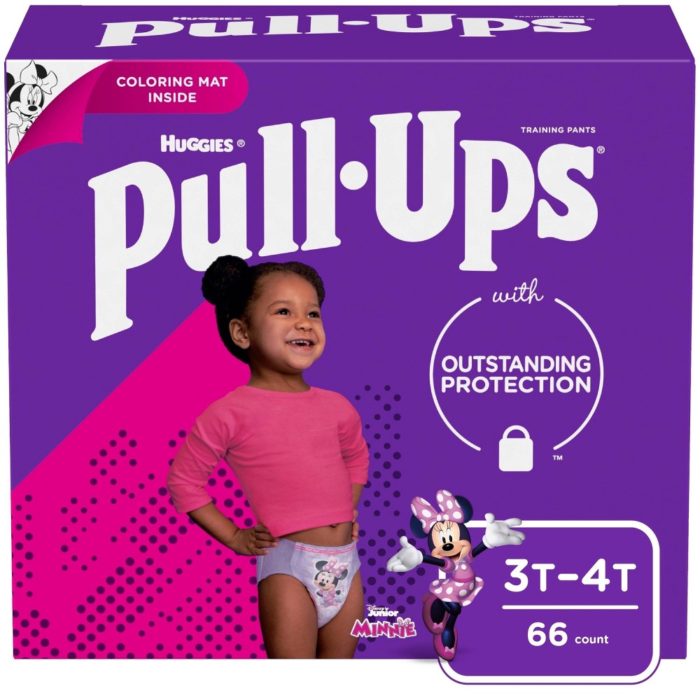 UPC 036000446722 product image for Huggies Pull-Ups Girls' Learning Designs Training Pants - Size 3T-4T (66ct) | upcitemdb.com