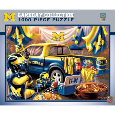 MasterPieces NCAA Michigan Gameday Collection 1000 Piece Jigsaw Puzzle