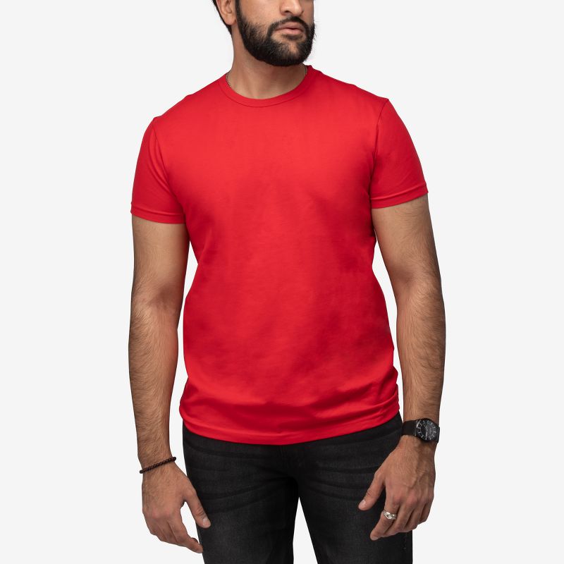 X RAY Men's Basic Crewneck Short Sleeve T-Shirt, 1 of 7