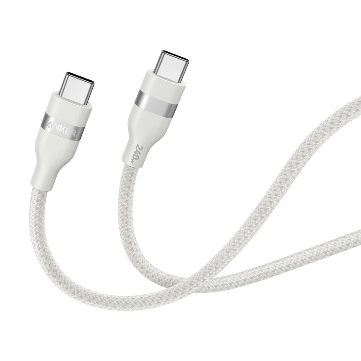 Anker 6' 240W USB-C to USB-C Cable - White - thumbnail 3