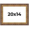 PosterPalooza | Museum Gold Picture Frame - UV Acrylic, Backing Board, Hanging Hardware Included - 2 of 4