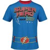 Funstuff Fathers Day Super Hero Dad Adult Graphic T-Shirt & Cape  - 4 of 4