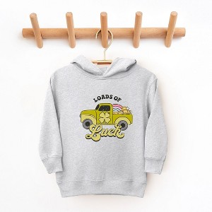 The Juniper Shop Loads Of Luck Retro Truck Toddler Graphic Hoodie - 1 of 3