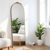 PexFix67"x24"Aluminum alloy side arched full length mirrorr-With Stand - 4 of 4