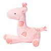 Lambs & Ivy Snuggle Jungle Pink Giraffe Plush Stuffed Animal Toy - Snuggles - 3 of 4