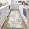 Washable Modern Abstract Large Living Room Rugs, Soft Washable Non Slip Bedroom Carpet for Home Office - 3 of 4