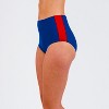 Women's Color Block High-waisted Bikini Bottom - 3 of 3