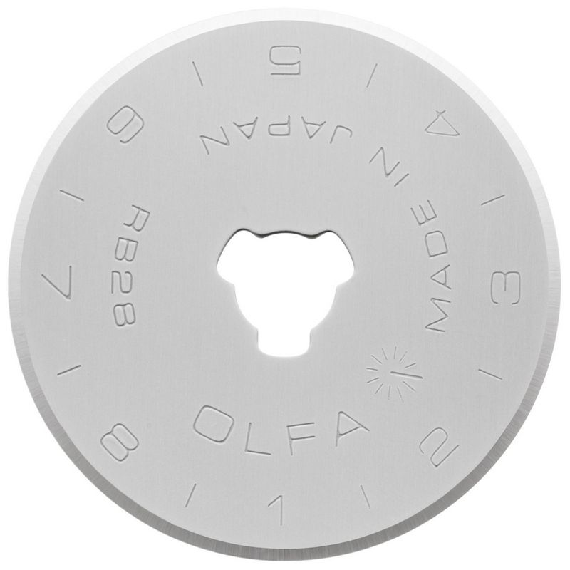 OLFA Rotary Blade 28mm 10/Pkg, 3 of 4