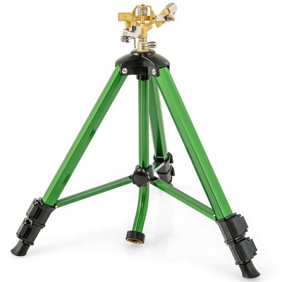 Tangkula Multifunctional Lawn Sprinkler w/ 360 Degree Rotation 36FT-44.6FT Coverage Area