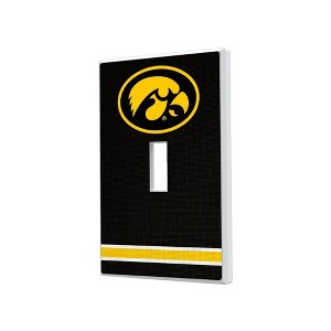 NCAA Big Ten Universities Stripe Hidden-Screw Light Switch Plate for Single Toggle - 1 of 4